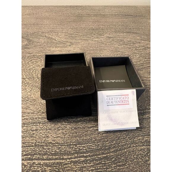 Emporio Armani Sterling Silver ID Bracelet - Picture 7 of 12